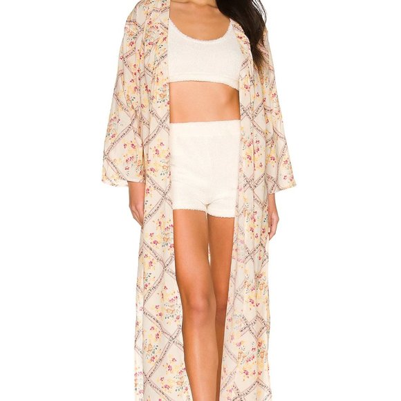 NWT Free People I'm The One Robe / Tea Combo (Size M-L) - Picture 2 of 3